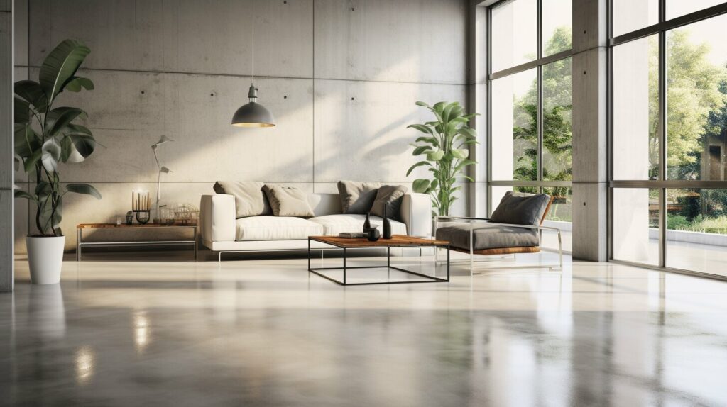 Clean Polished Concrete Floors