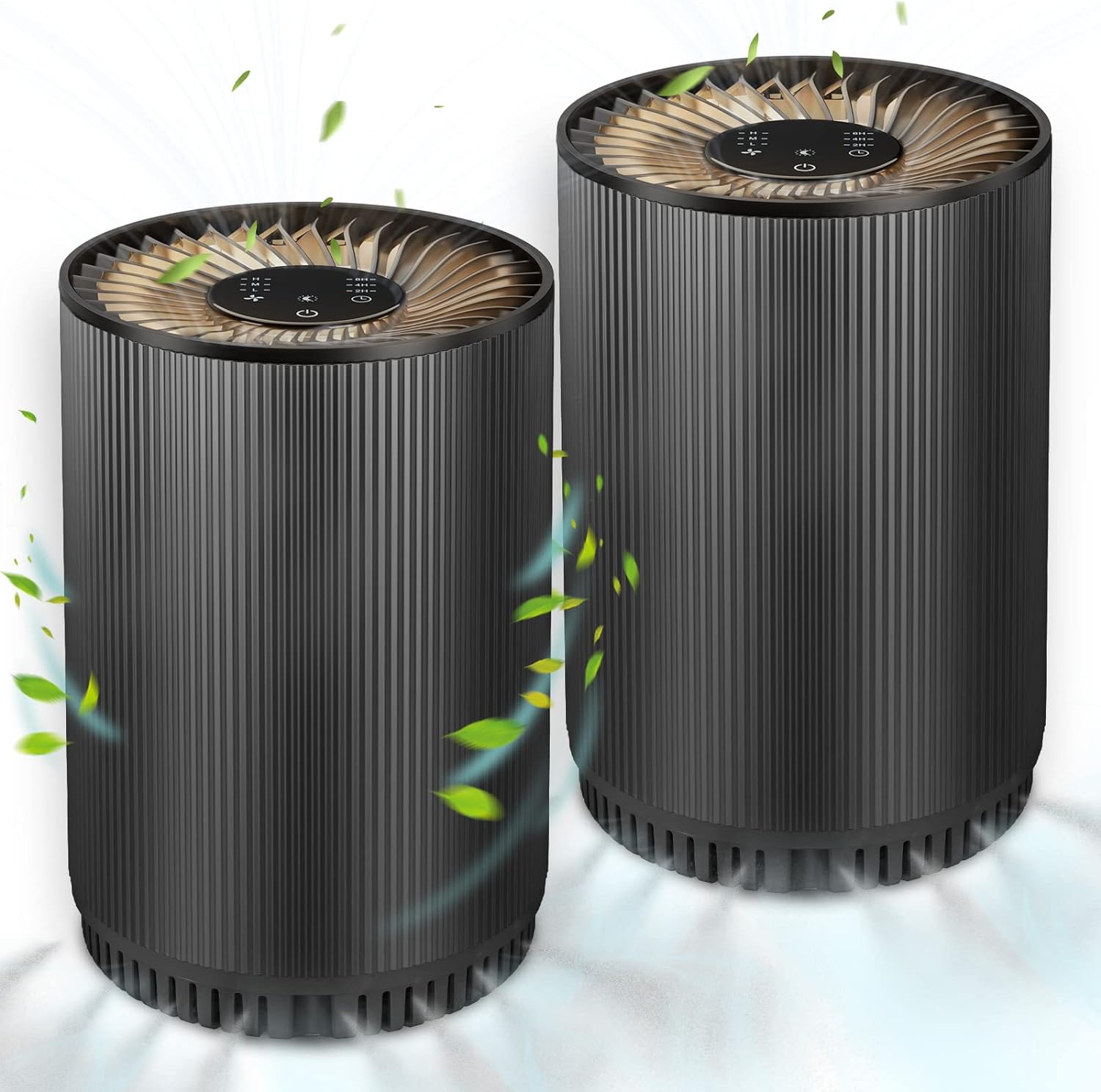 2 Pack Druiap Air Purifiers